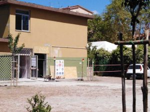 Vetralla - Una delle scuole con i lavori in corso