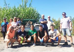 Bolsena - Il gruppo di volontari che si è dedicato alla pulizia del lago