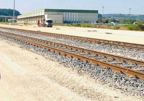 Interporto di Orte - La ferrovia