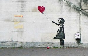 Girl with Balloon - Banksy