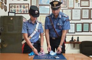 Civitavecchia - La droga sequestrata dai carabinieri