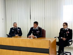 Terni - Presentato in conferenza stampa il nuovo comandante provinciale dei carabinieri di Terni, il colonnello Davide Milano
