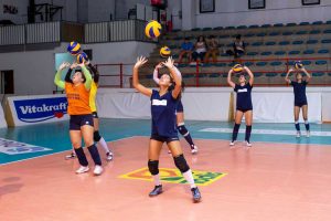 Sport - Volley - Gli allenamenti delle ragazze della Jvc