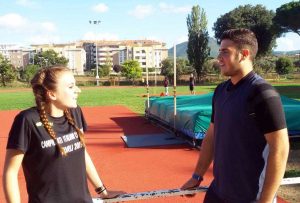Guerra e Vergaro in allenamento