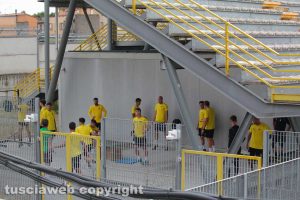 Sport - Calcio - Viterbese - L'allenamento al Rocchi