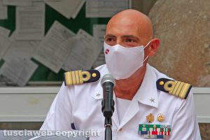 Civitavecchia - Il comandante della capitaneria di porto Francesco Tomas