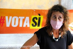 Viterbo - La consigliera regionale Silvia Blasi