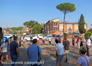 Orte - La manifestazione contro il rinvio dell'apertura delle scuole