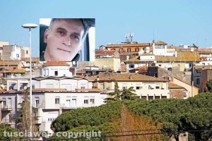 Viterbo - Nel riquadro Aniello Provenzano