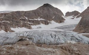 Il ghiacciaio della Marmolada
