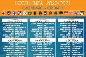 Eccellenza laziale - Il calendario del girone A