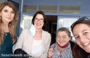 Da sinistra: Arianna Dilio, Maria Grazia Carnevale, Stefania Giommi e Giulia Ragonese