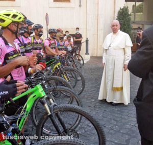 Roma - L'incontro con Papa Francesco