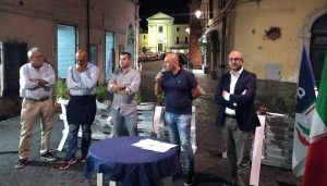 Sergio Pirozzi a Civita Castellana per Giampieri sindaco