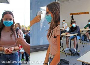 Vetralla - Il primo giorno di scuola all'Istituto Pietro Canonica