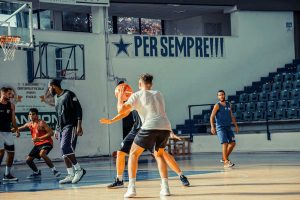 Stella Azzurra in allenamento