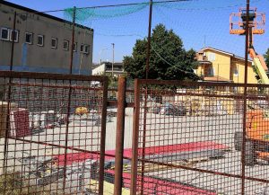 Vasanello - I lavori alla scuola media