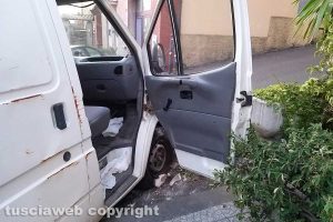 Montefiascone - Incidente sulla Verentana