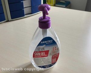 Gel sanificante