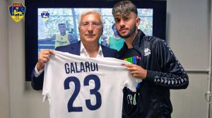 Sport - Calcio - Viterbese - Il presidente Arturo Romano con Gabriele Galardi