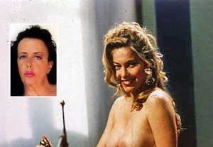 Moana Pozzi - Nel riquadro: Elisabetta Lupetti