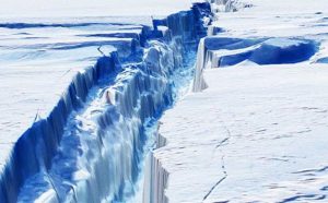 Antartide, il ghiacciaio di di Pine Island