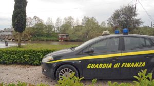 Un intervento della Guardia di finanza
