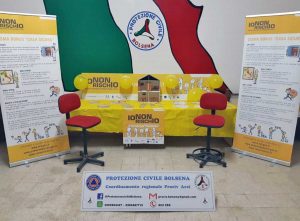 Bolsena - La campagna informativa "Io non rischio"