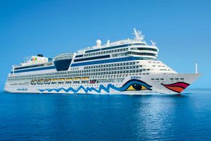 La nave AIDAblu di Costa crociere