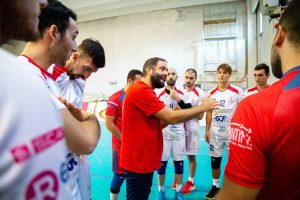 Sport - Volley - La Jvc Civita Castellana con coach Beltrame al centro