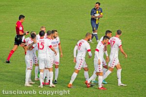 Sport - Calcio - Viterbese - Il primo gol subito dal Bari