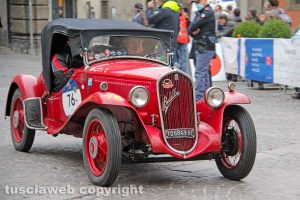 Viterbo - La Mille Miglia attraversa la città dei papi