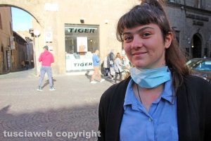 Viterbo - Teresa Pianella della Rete degli studenti medi