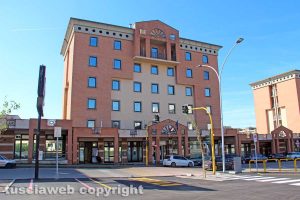 Viterbo - Il parcheggio di via Garbini