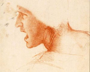 Leonardo da Vinci, 'Studio per la Battaglia di Anghiari'