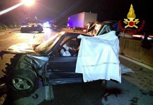 L'incidente sulla E45