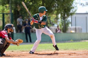 Samuele Brun in battuta