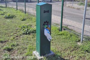 Viterbo - L'area sgambatura cani di Santa Barbara