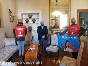 Viterbo - L'incontro tra il prefetto Giovanni Bruno e il Conapo