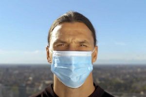 Milano - Zlatan Ibrahimović nella campagna di sensibilizzazione della regione Lombardia