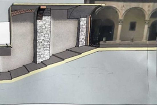 Viterbo - Il progetto per il collegamento con via del Ganfione