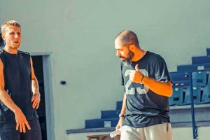 Sport - Pallacanestro - Stella azzurra - L'allenamento