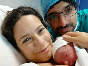 Antonella Sberna e Daniele Sabatini con Angelica