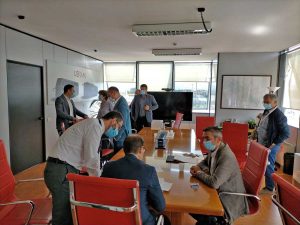 L'incontro con i vertici Cotral