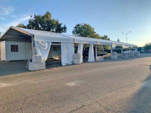 Coronavirus, nuovo drive-in al Riello