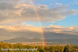 Viterbo - L'arcobaleno
