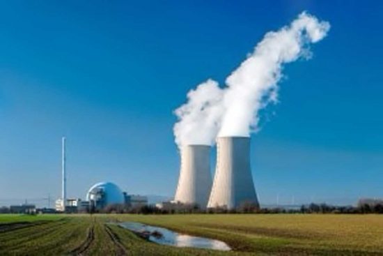 Una centrale nucleare