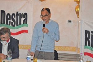 Magdi Cristiano Allam al convegno di Riva Destra a Bagnaia