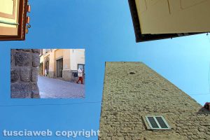 Viterbo - La torre di via della Pace