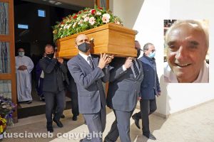Viterbo - I funerali di Mario Cipolloni